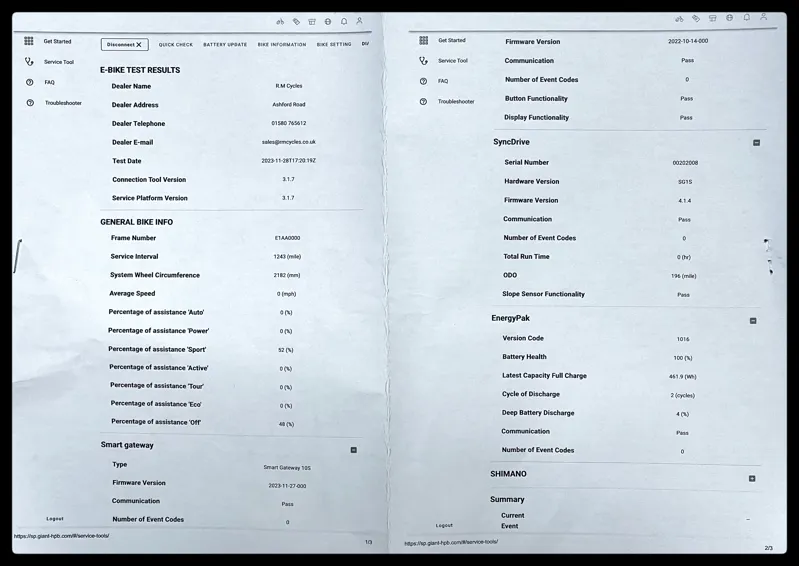 Giant Revolt E+ Pro XR 25km/h Medium Rosewood 2021-8